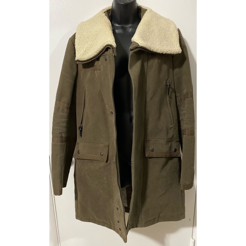 Zara Denim Couture Coat